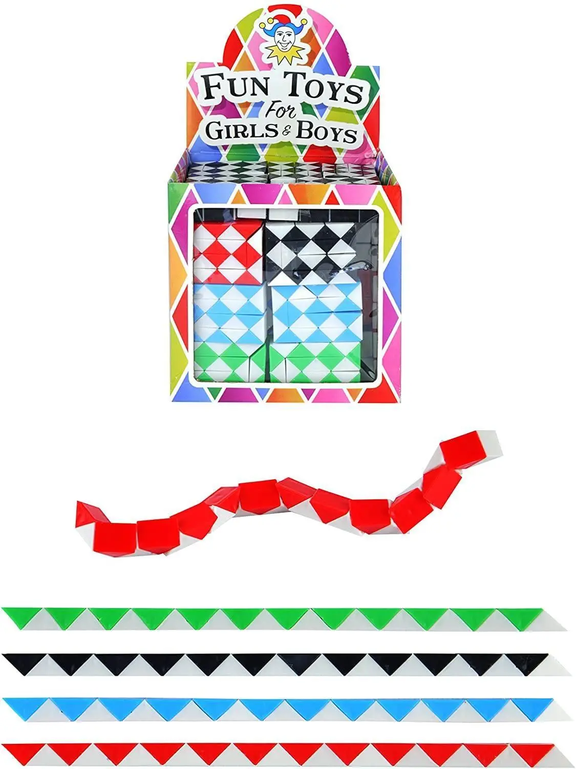 Fun Toys Puzzle Snake 22Cm - Assorted 1