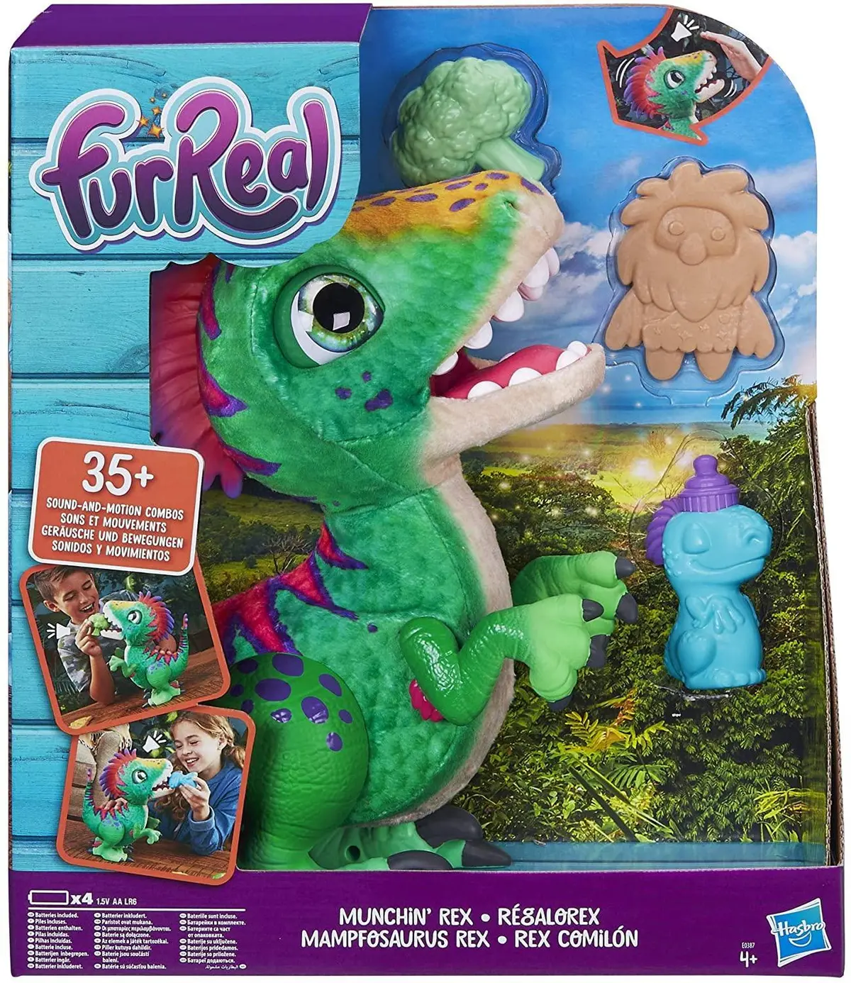 Furreal Munchin Rex Interactive Dinosaur Pet Toy 1
