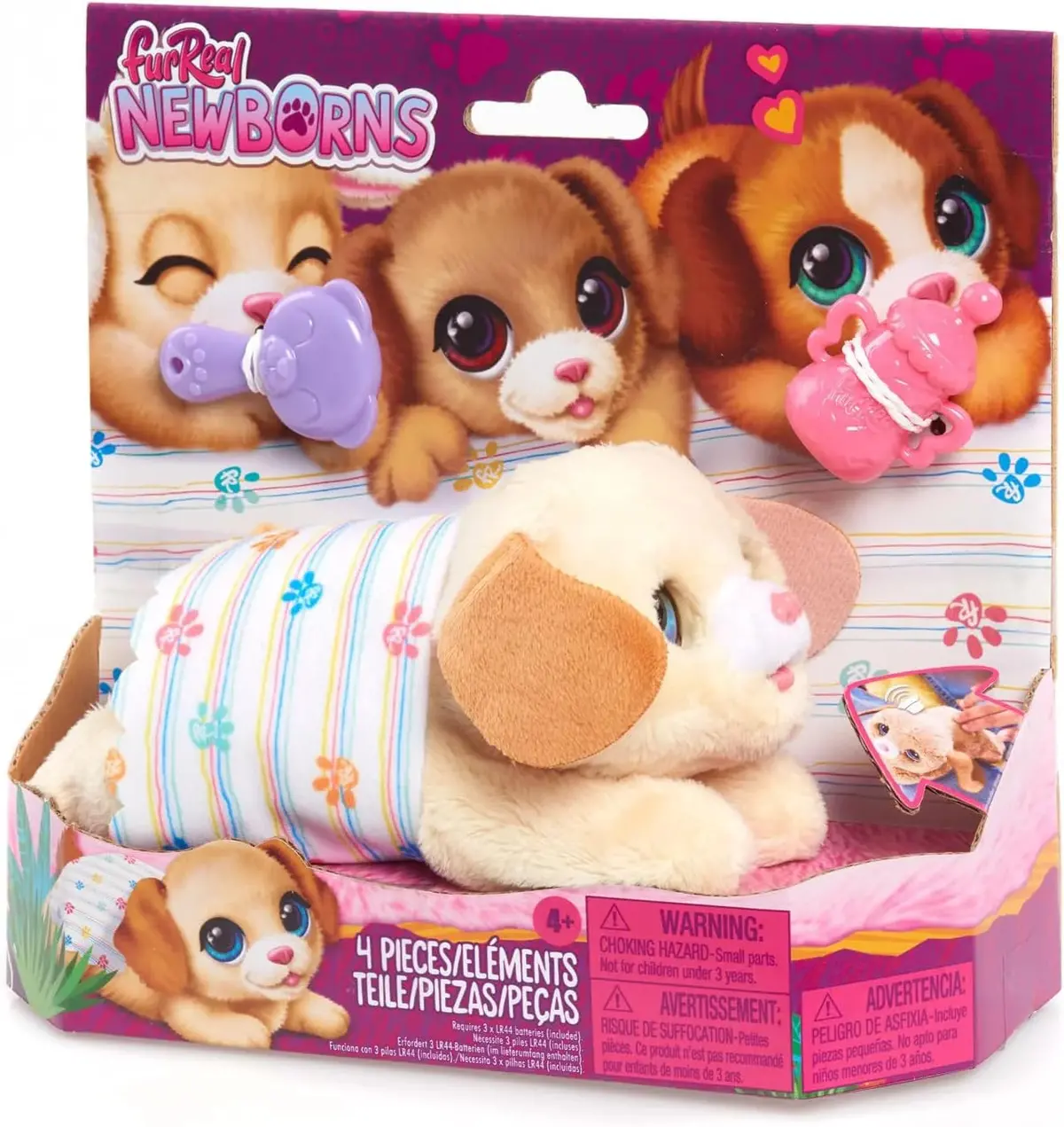Furreal Newborns Interactive Pet Plush - Assorted 1