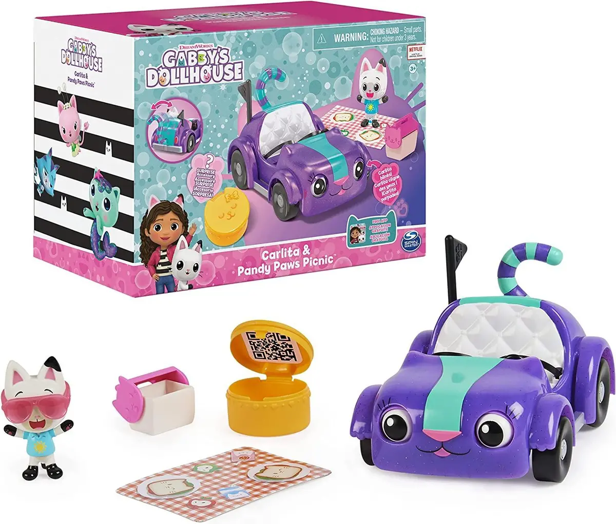 Gabby's Dollhouse Carlita's Toy Car 1