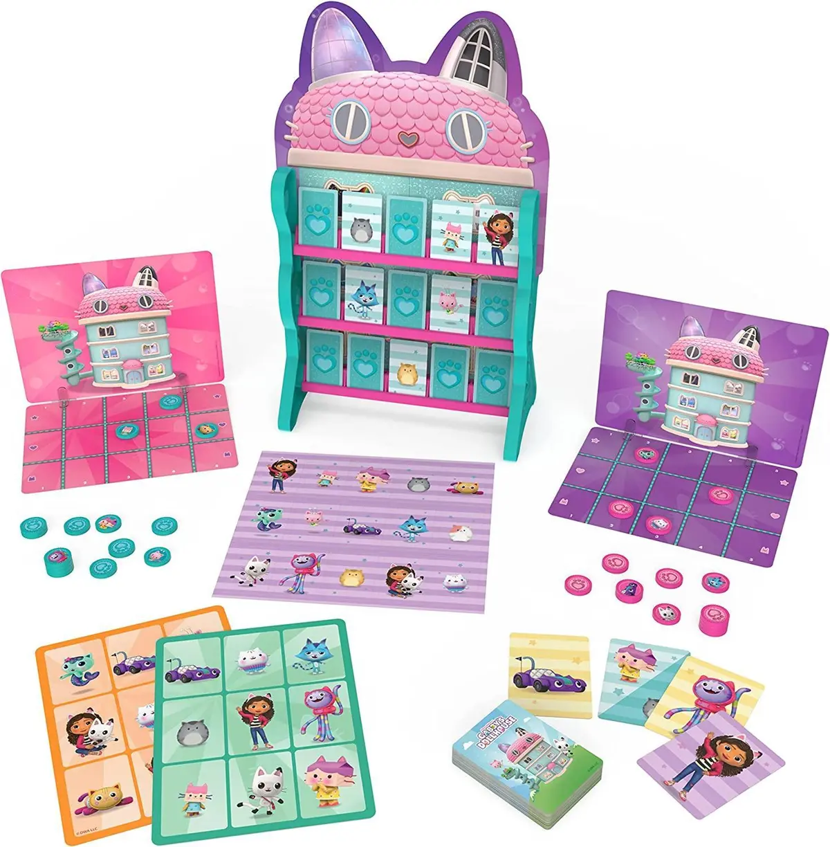 Gabby's Dollhouse Meowmazing Boardgame 1