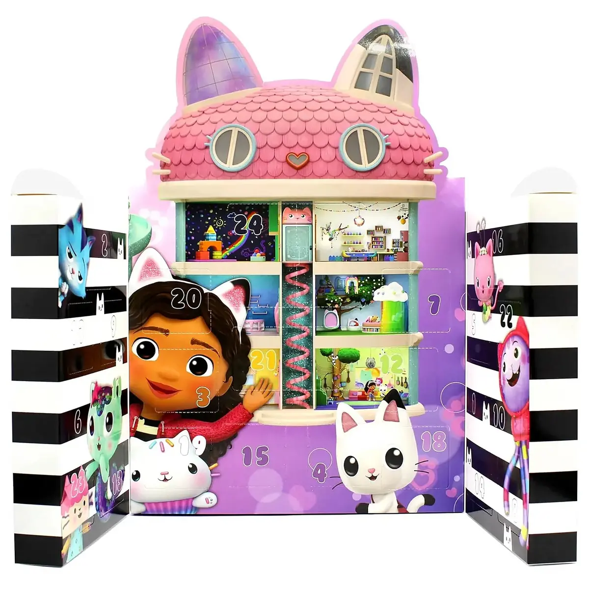 Gabby's Dollhouse Advent Calendar With Jewellery/Hair Accessories 1