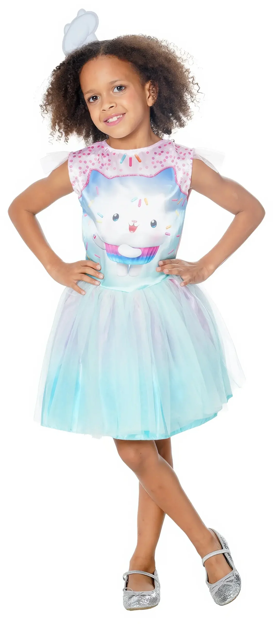 Gabby's Dollhouse Deluxe Costume - Cakey Cat Tutu Dress 1