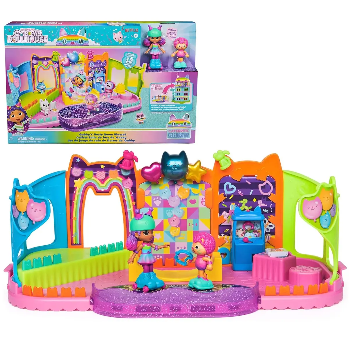 Gabby's Dollhouse Party Room Playset 1