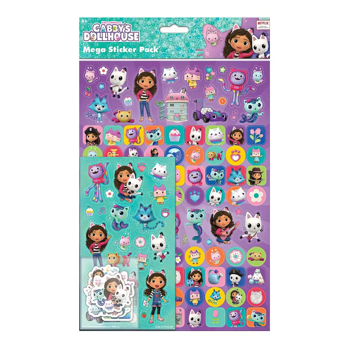 Gabby's Dollhouse Mega Sticker Pack 1