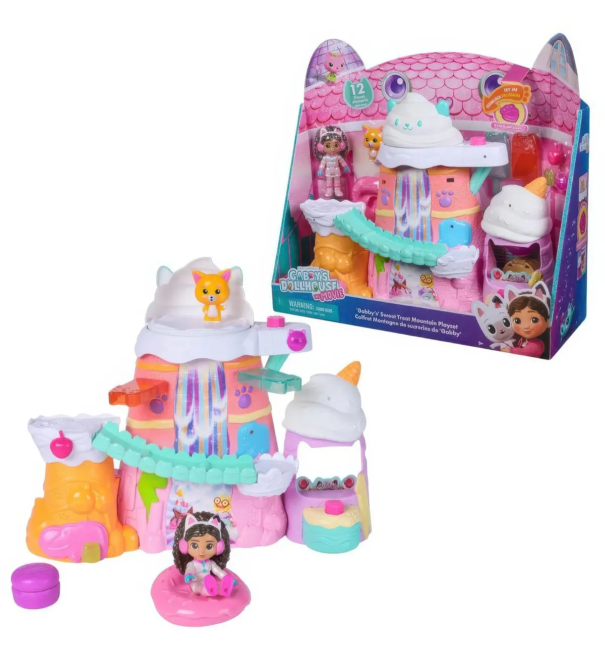 Gabby's Dollhouse The Movie Cakey Candyshop Set 1