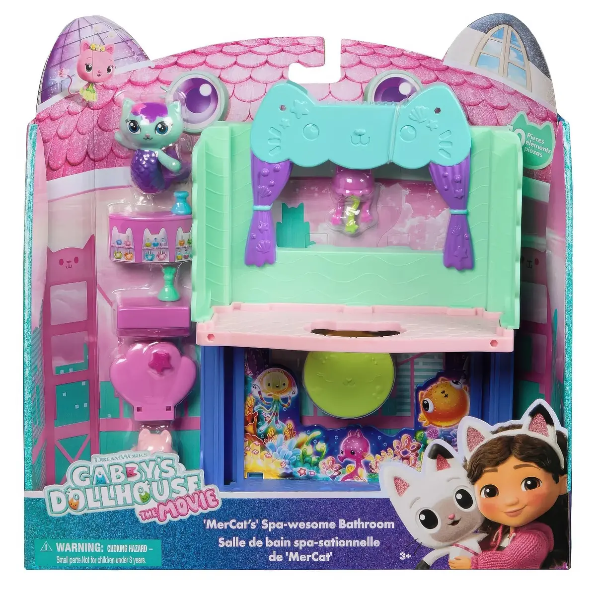 Gabby's Dollhouse The Movie Mercat's Spa-Wesome Bathroom 1