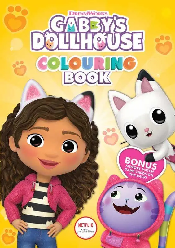 Gabby's Dollhouse Colouring Book 1