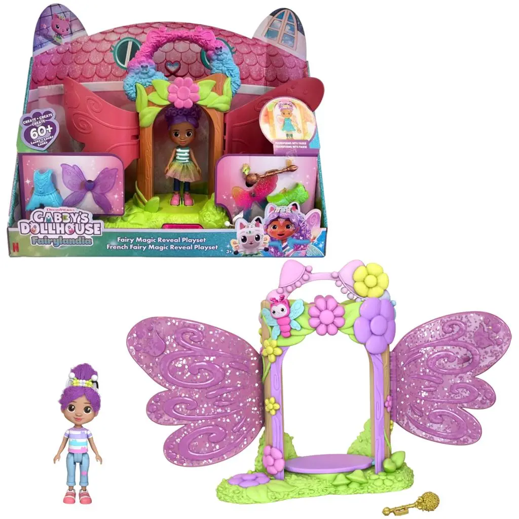 Gabby's Dollhouse Fairylandia Magic Reveal Set 1