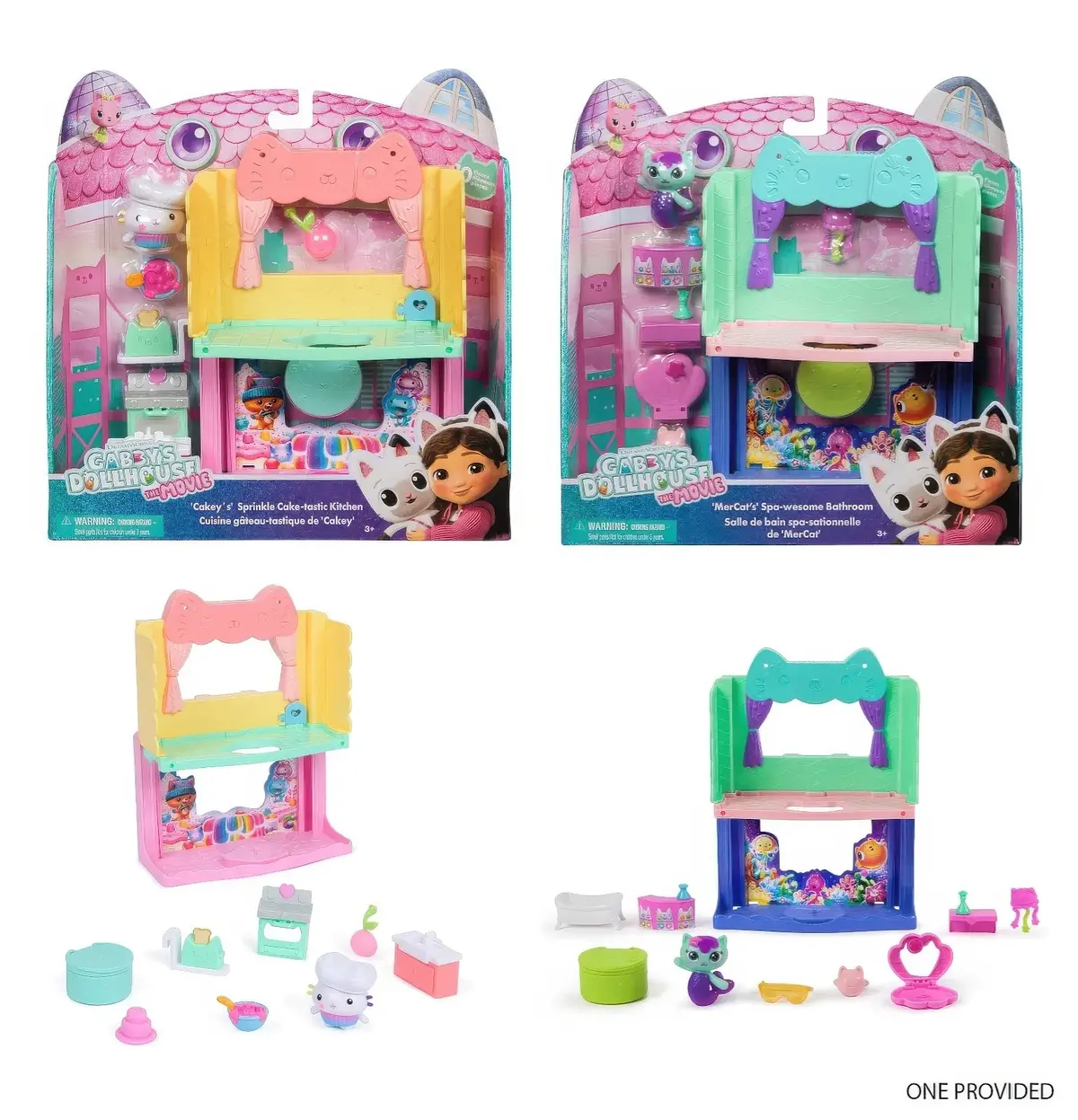 Gabby's Dollhouse Movie Deluxe Rooms Assortment 1