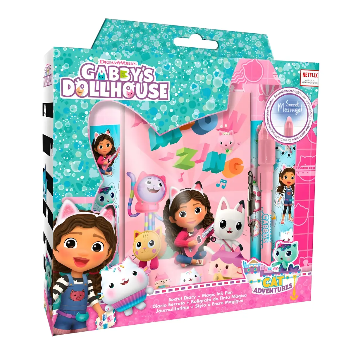 Gabby's Dollhouse Secret Diary And Magic Ink Pen 1