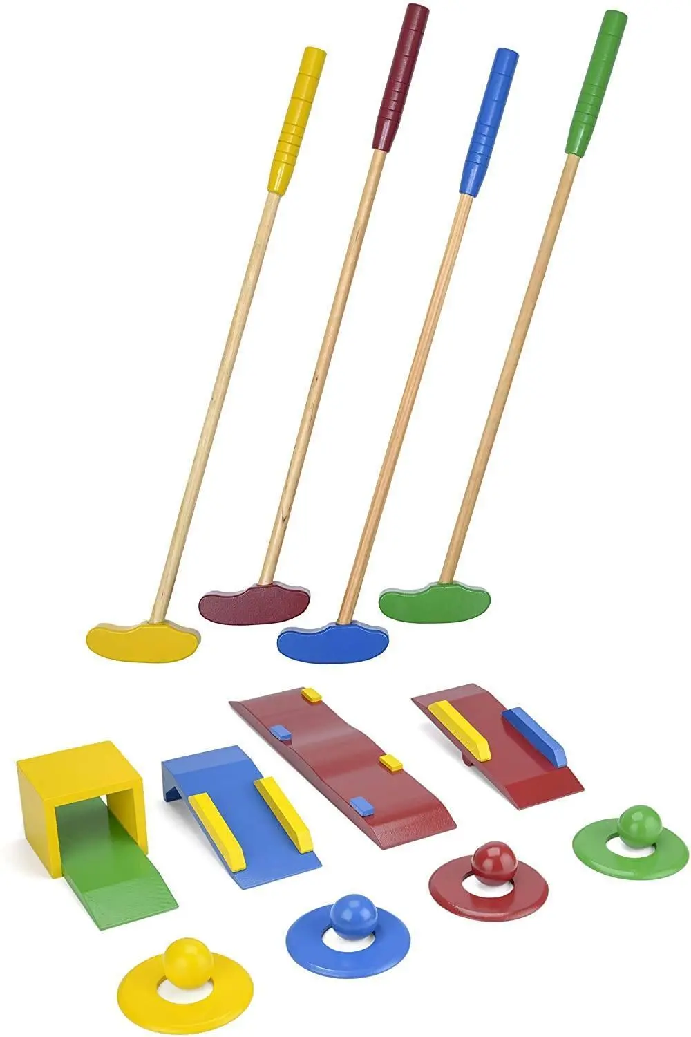 Garden Games Wooden Crazy Golf Set For Kids 1