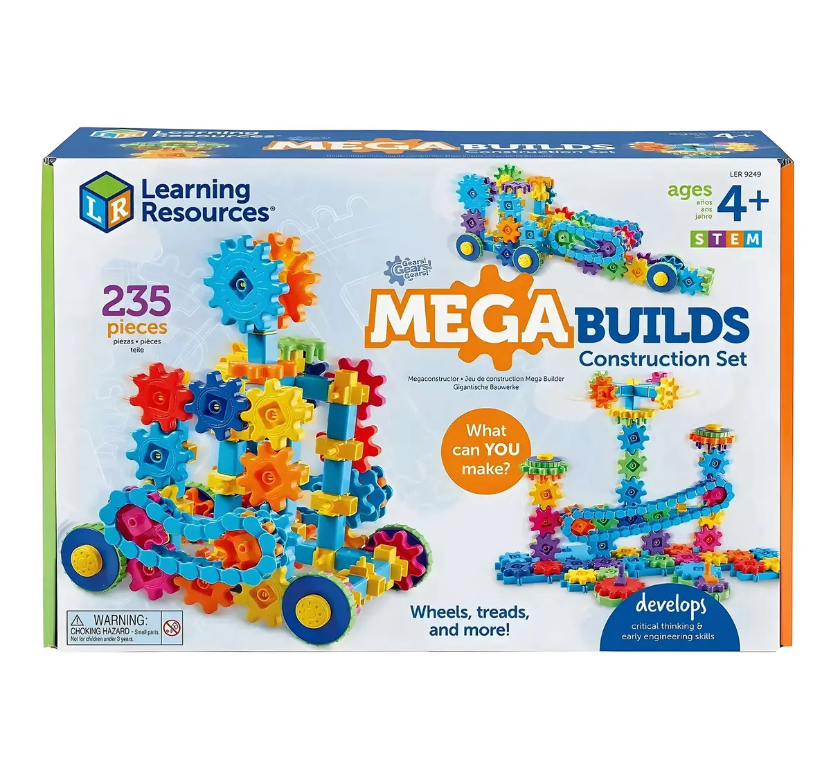 Learning Resources Gears! Mega Builds Construction Set 1
