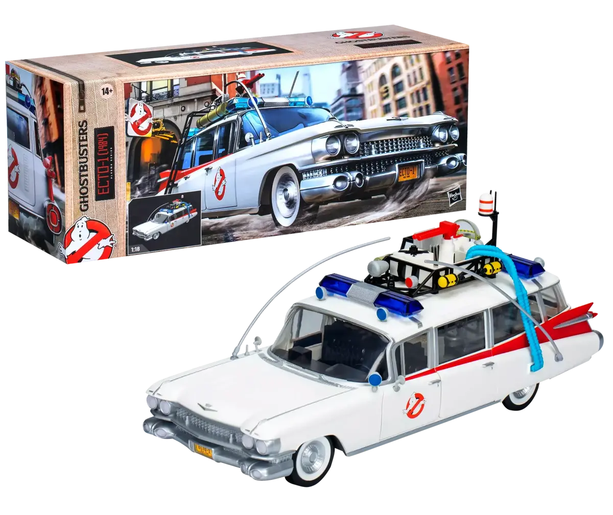 Ghostbusters Plasma Series Ecto-1 (1984) Action Figure Vehicle Replica 1