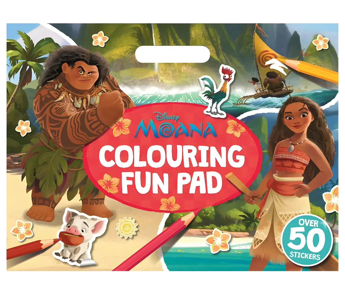 Giant Colour Me Pad Disney Moana 1
