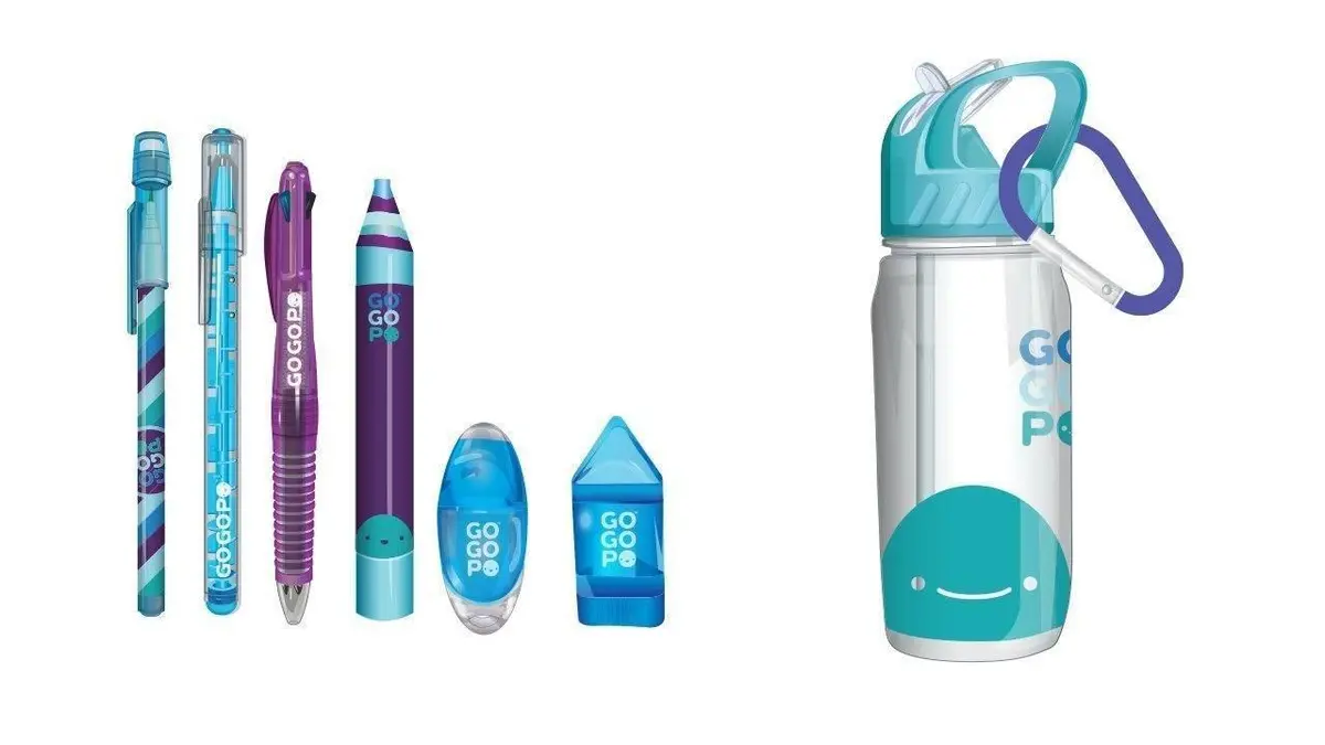 Gogopo Blue Sports Stationery Bundle 1