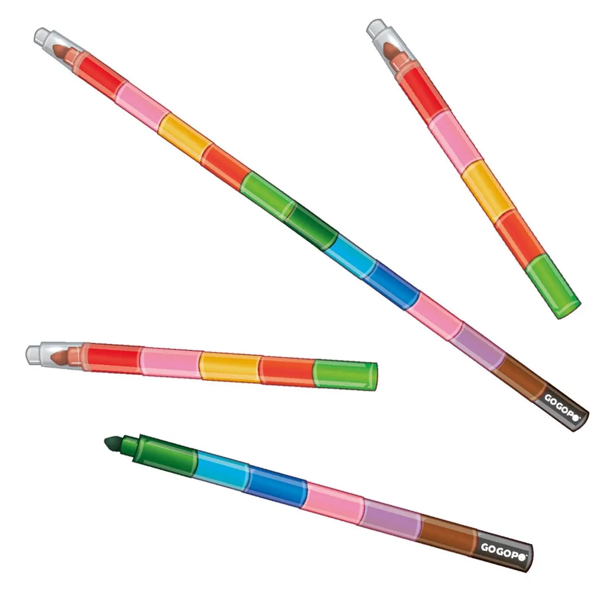 Gogopo Pop A Point Crayon 1