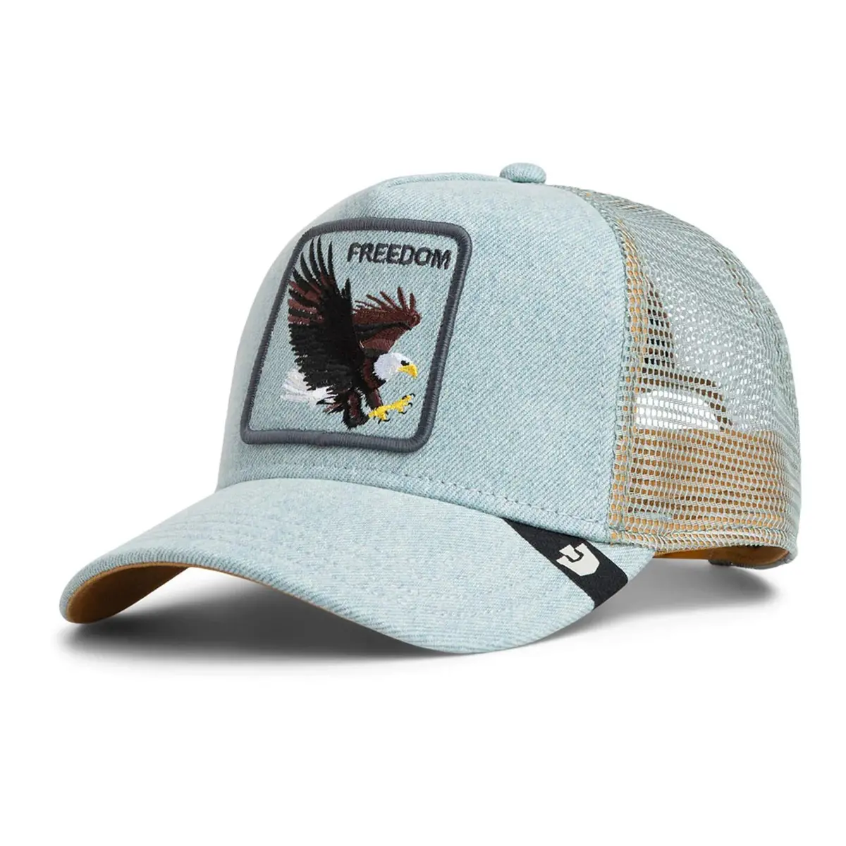 Denim Eagle Trucker Hat 1