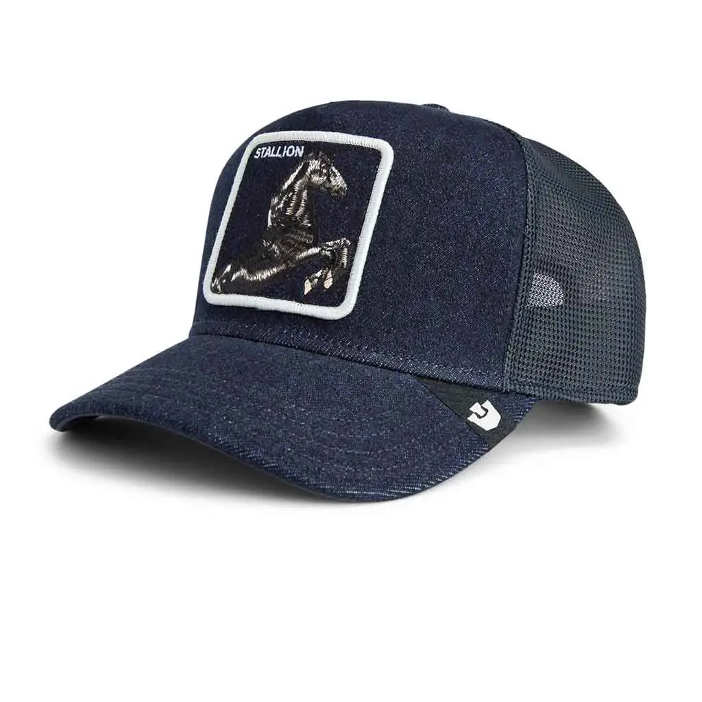 Denim Stallion Trucker Hat 1