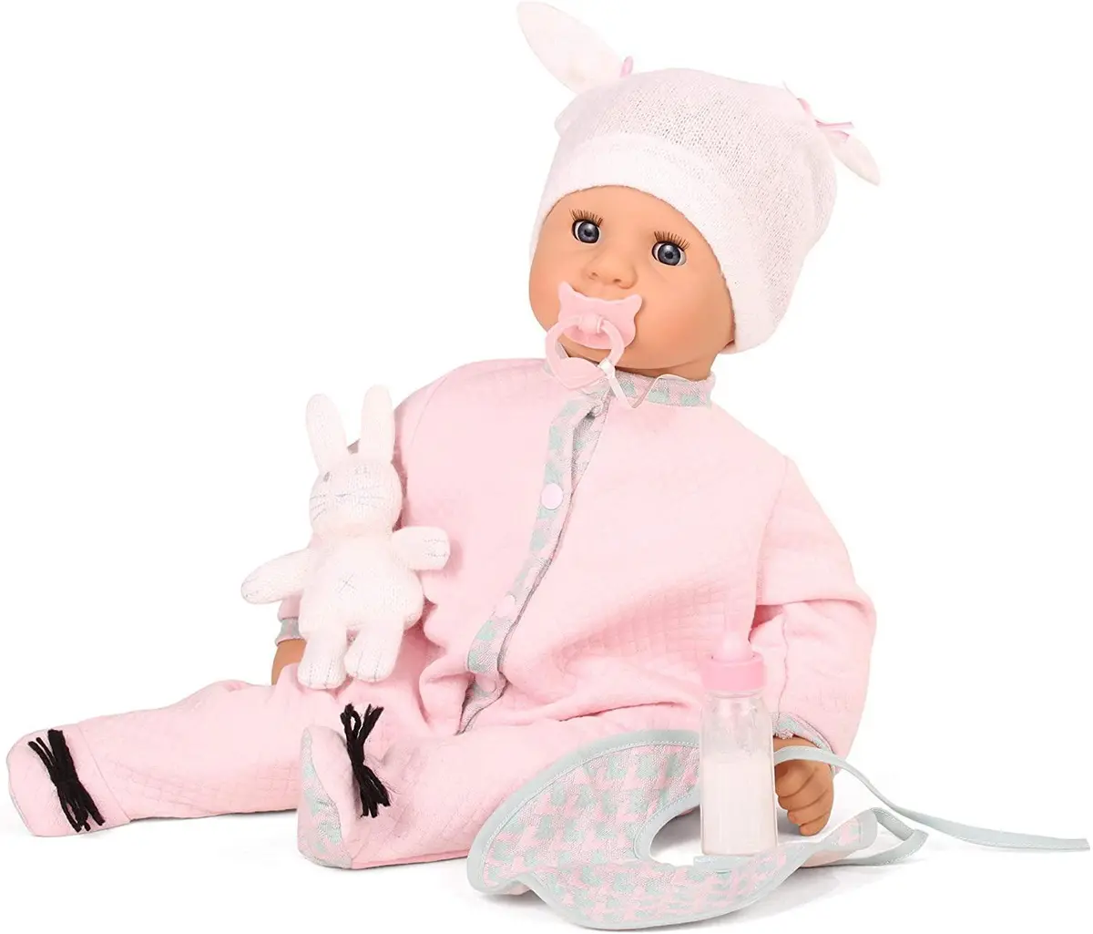Gotz 1761148 Cookie Care Waffles Doll With Crying & Smacking Function - 48Cm Dolls 1