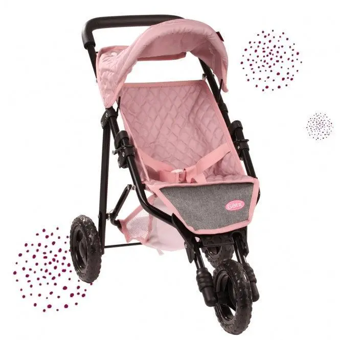 Gotz 3-Wheel Doll Buggy Soft Mood 1