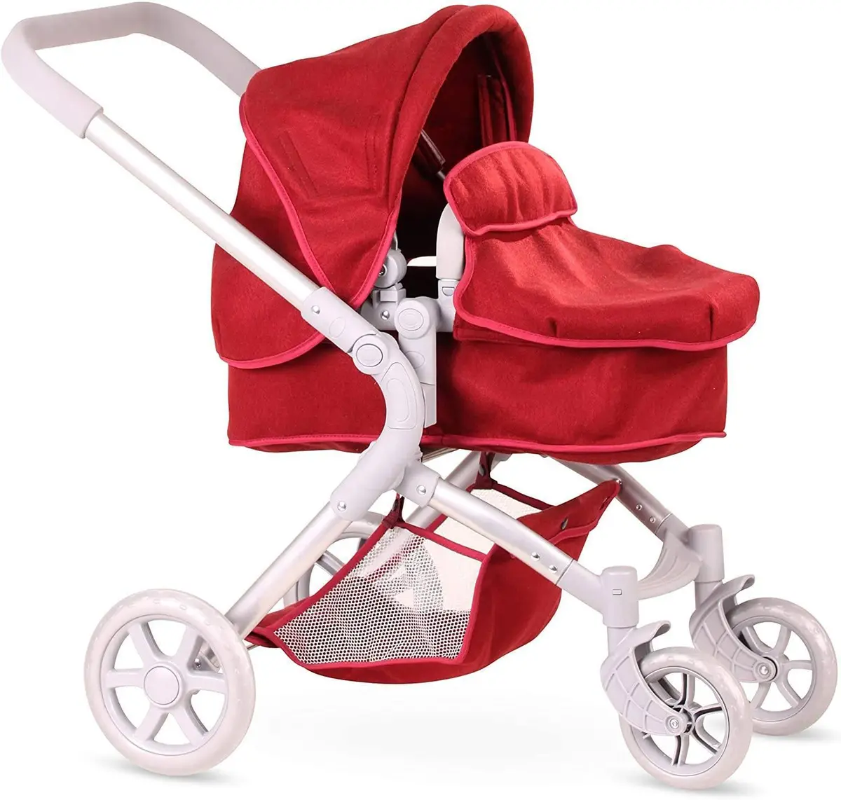 Gotz 3402864 Doll's Pram 2 In 1 Felt Dolls Accessories 1