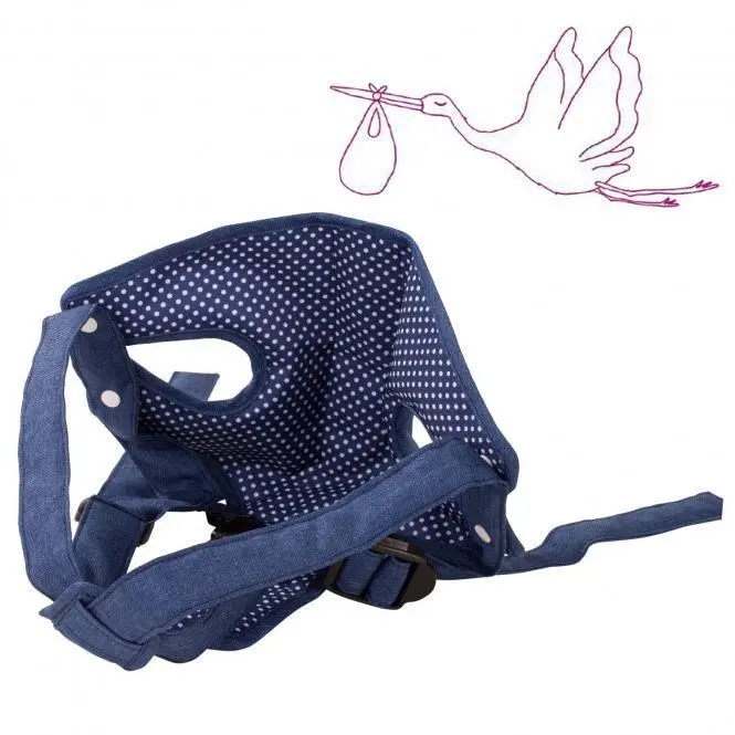Gotz Baby Carrier Denim & Spots Dolls Accessories 1