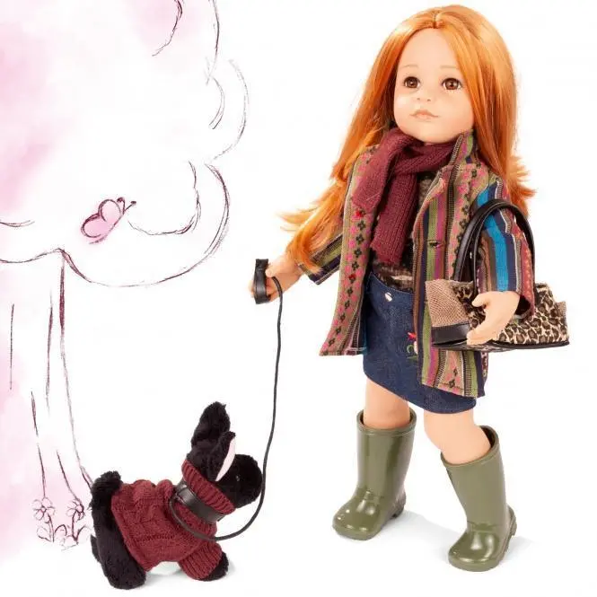 Gotz Doll Hannah 50Cm And Her Dog 1