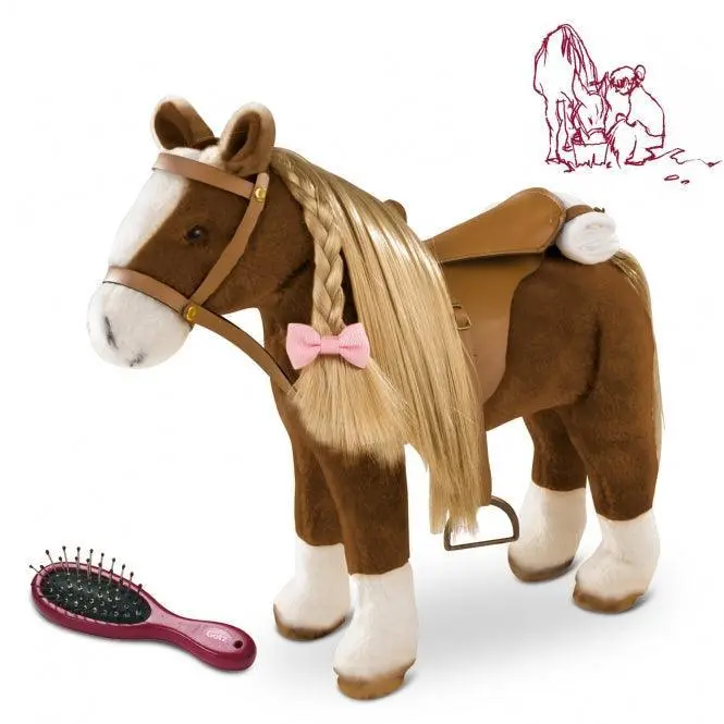 Gotz Dolls Pony To Brush And Style Brown Beauty 1