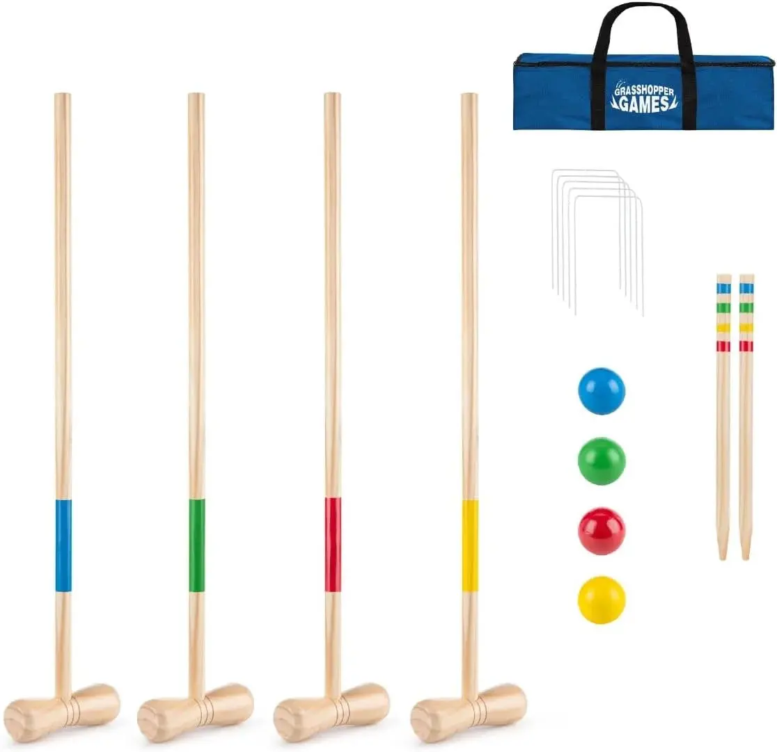 Grasshopper Games Croquet Set 1