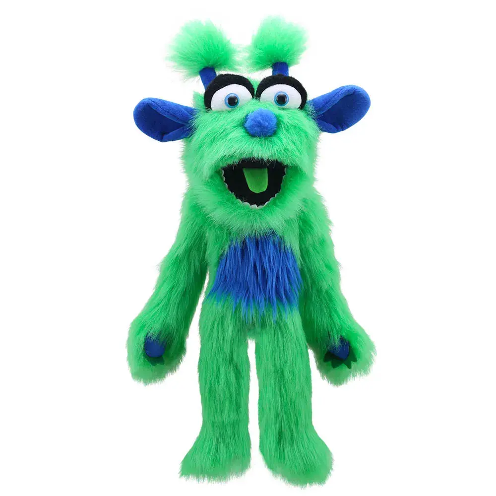The Puppet Company - Green Monsters Hand Puppet 1