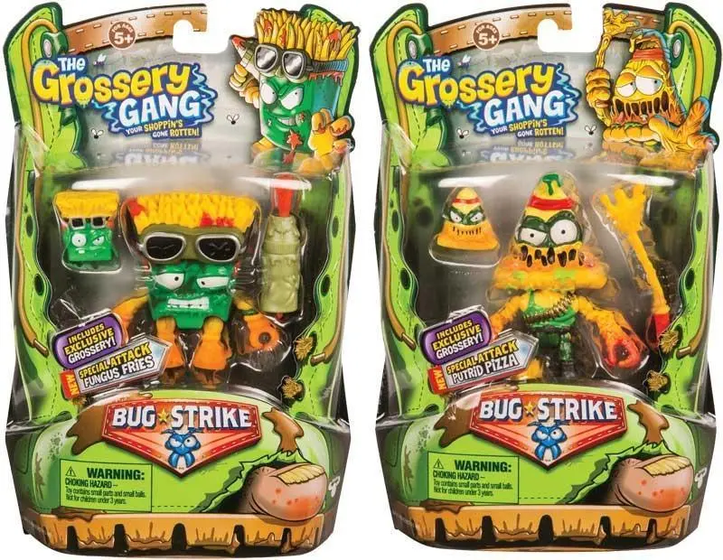 Grossery Gang Action Figures Series 4 Bug Strike - Assortment 1