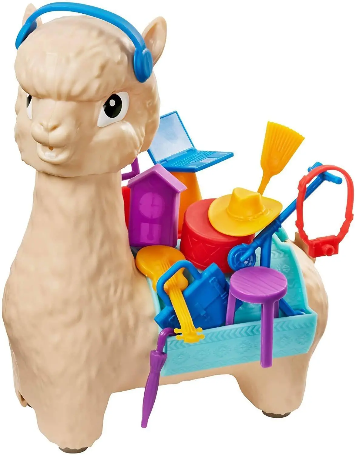Mattel Hackin' Packin' Ggb43 Kids Game With Spitting Alpaca Games 1