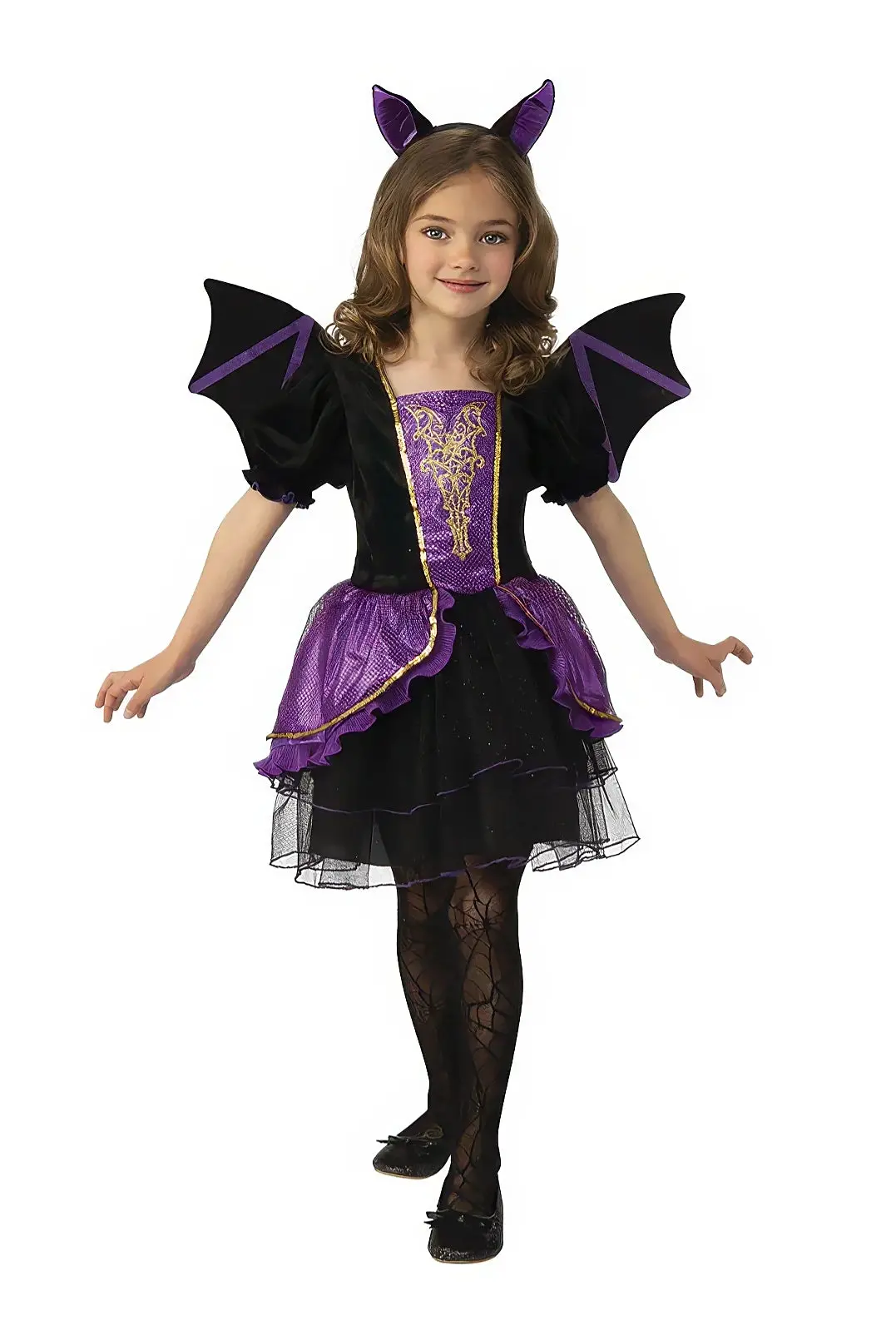 Little Bat With Wings Child Costume 1