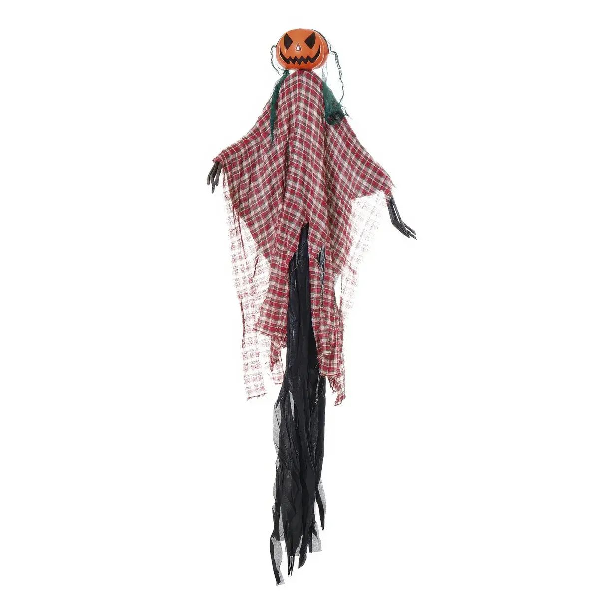 Sinister Pumpkin Pendant 183Cm - Halloween Fun For Kids 1