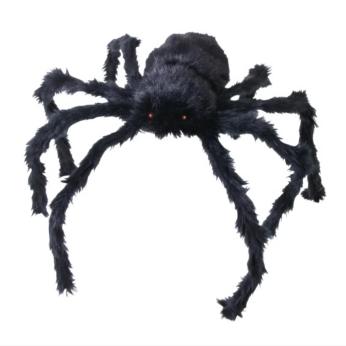 Hairy Giant Spider Plush 75Cm - Halloween Fun For Kids 1