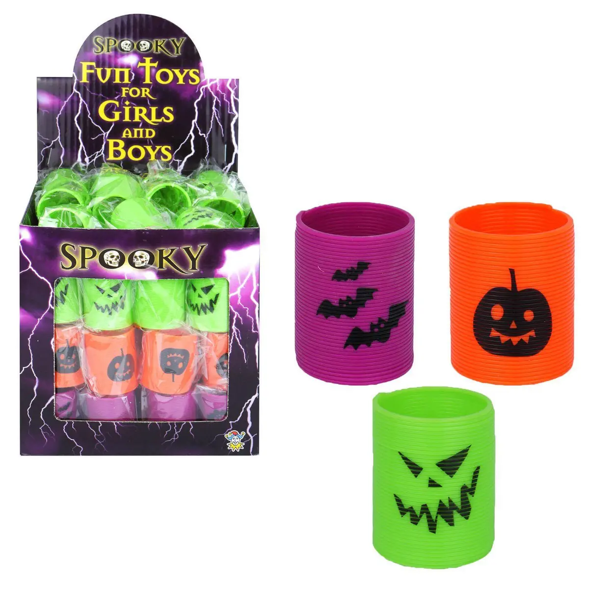 Halloween Toy Spring 3Cm - Assorted Colours 1
