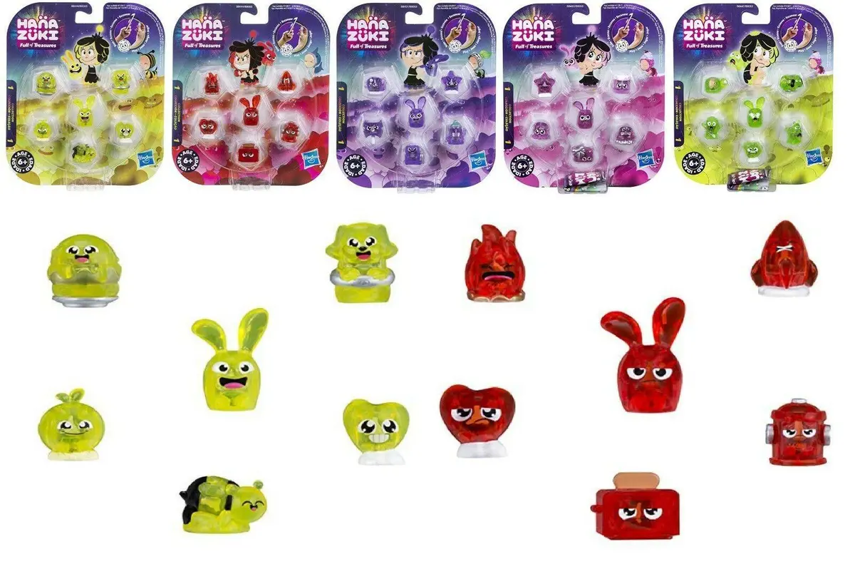 Hanazuki Treasure Sunny Funbeam Toy Figure (6 Pack) 1