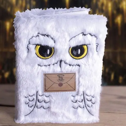 Harry Potter Hedwig A5 Plush Notebook 1