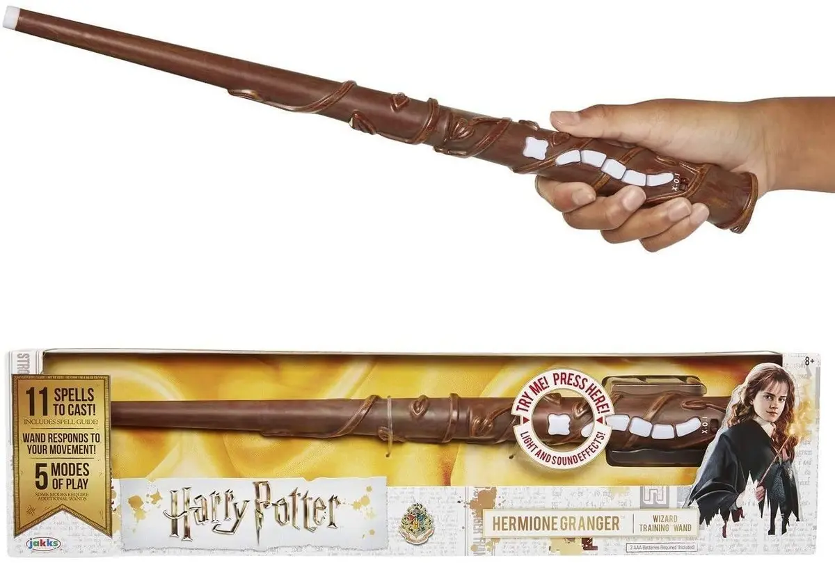 Harry Potter Hermione Wizard Training Wand With Light & Sound 1