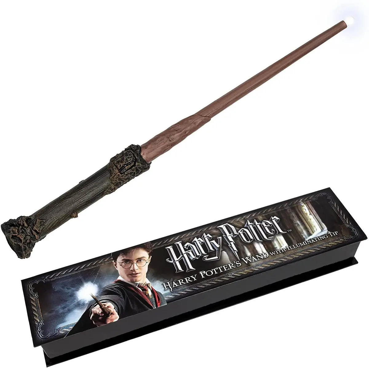 Harry Potter Nn1910 The Noble Collection Wand With Illuminating Tip 1