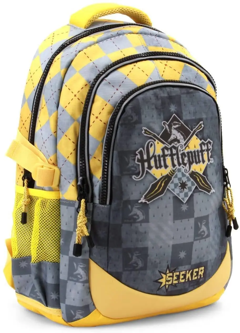 Harry Potter Quidditch Hufflepuff Backpack 44Cm Plus Usb Port 1