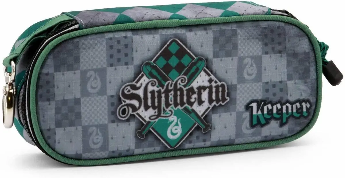 Harry Potter Quidditch Slytherin Pencil Case 1