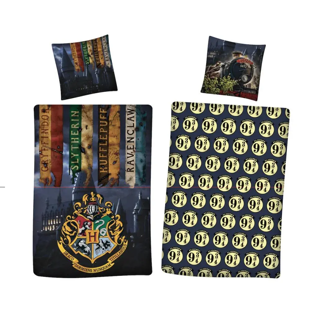 Harry Potter Reversible Duvet Cover Bed 90Cm 1