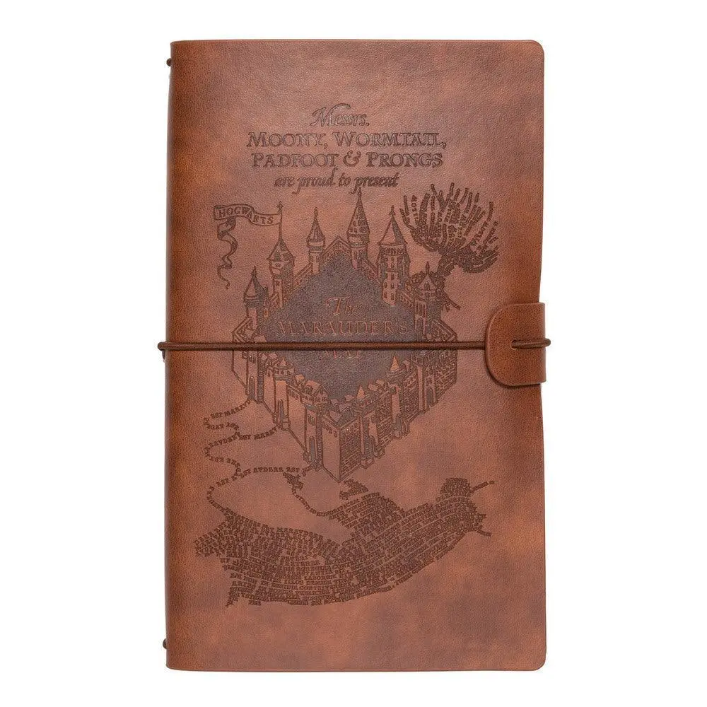 Harry Potter The Marauder's Map Diary Pu Leather Journal Notebook 1