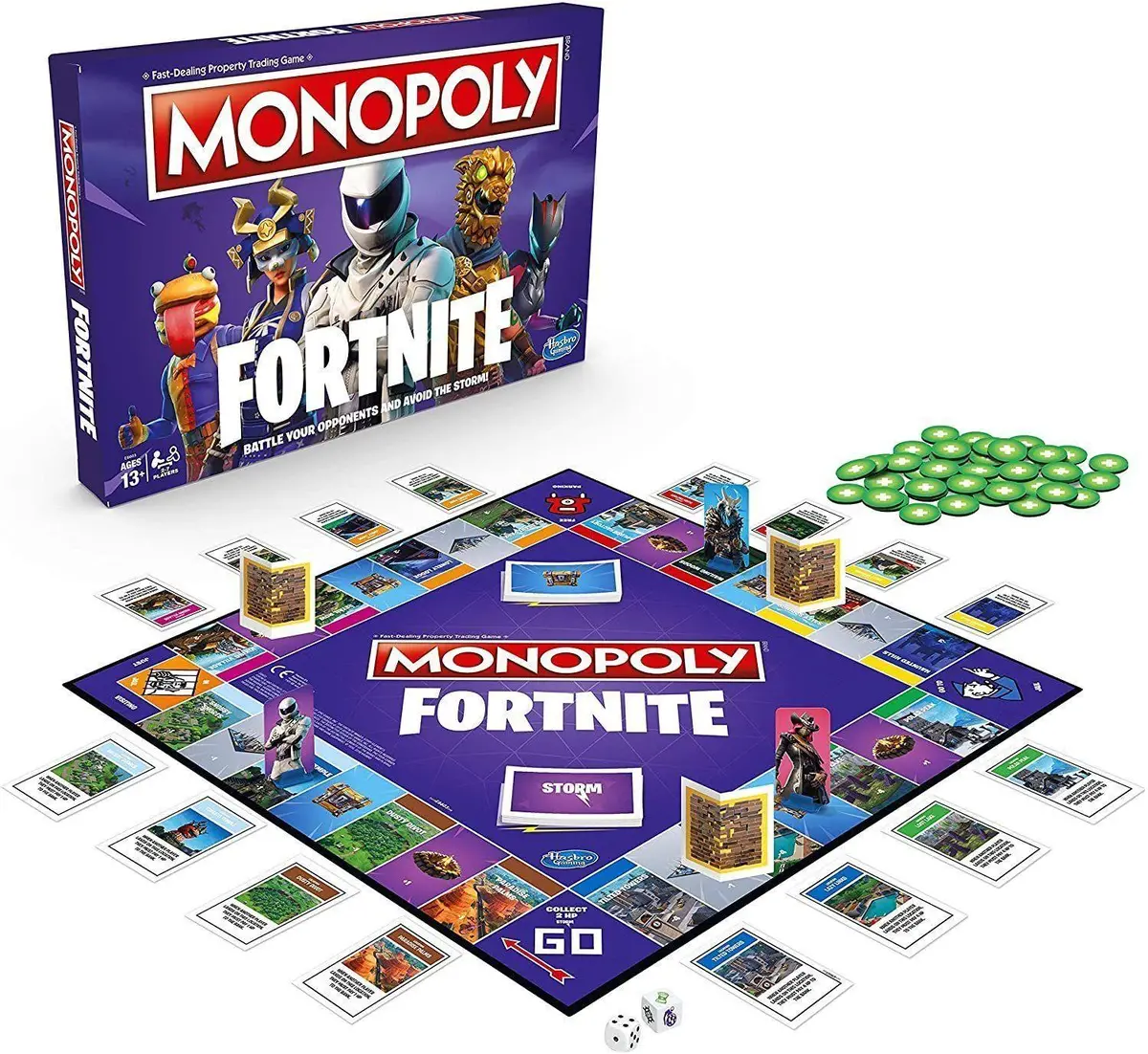 Hasbro Gaming Monopoly Fortnite Edition Board Game Board Games 1