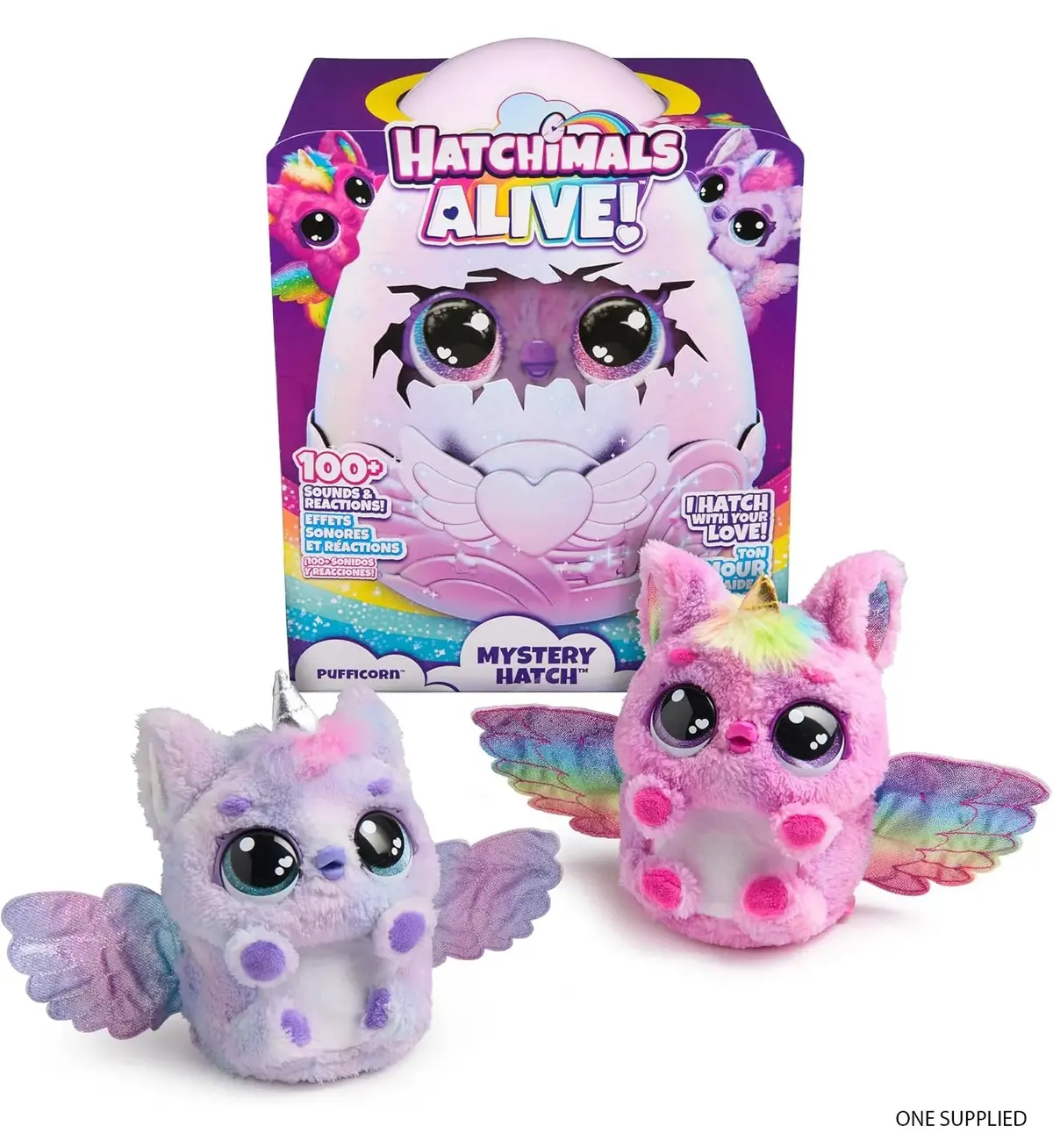 Hatchimals Alive Secret Hatch Interactive Pufficorn 1