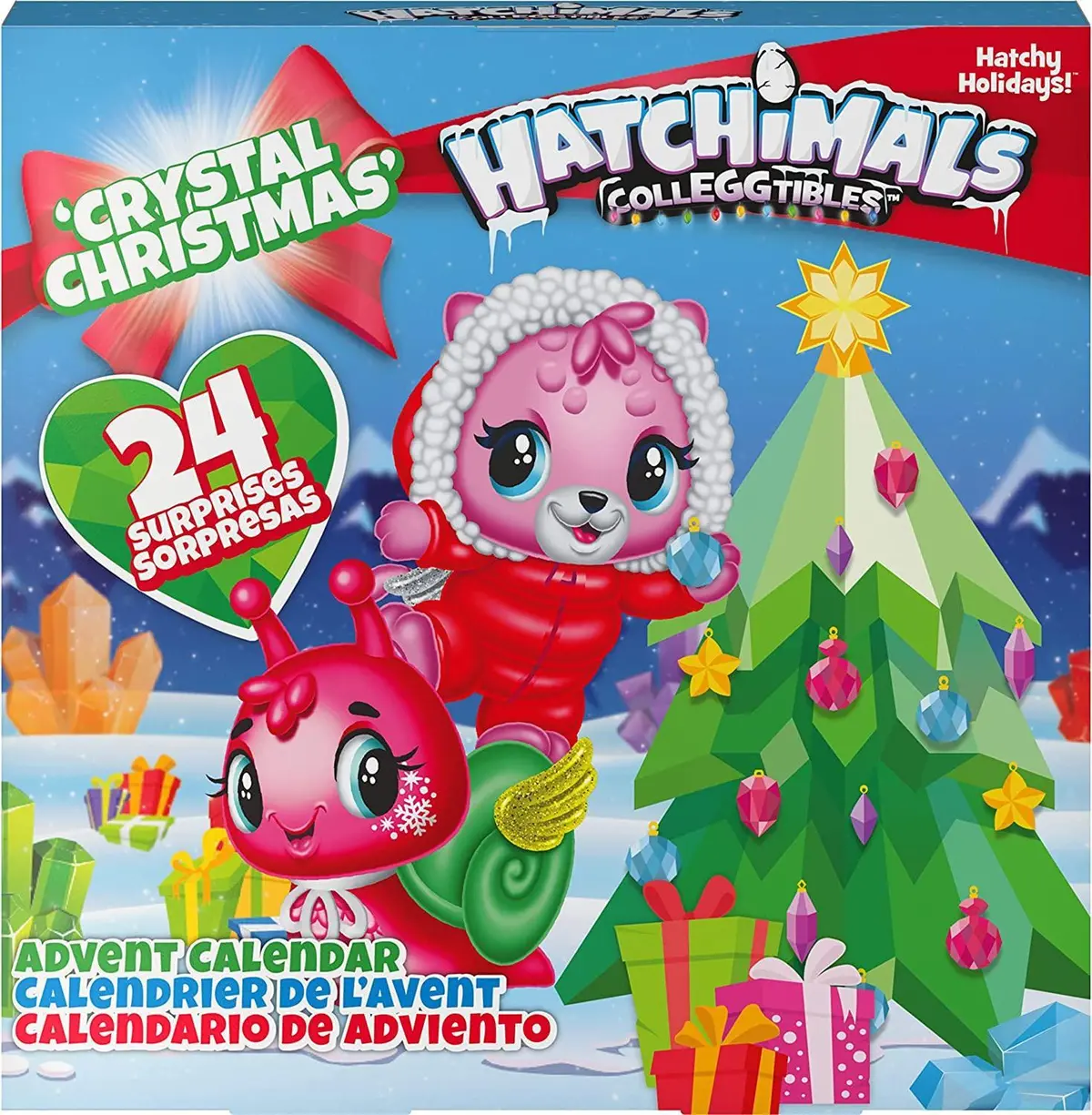Hatchimals Colleggtibles Crystal Christmas Advent Calendar 1
