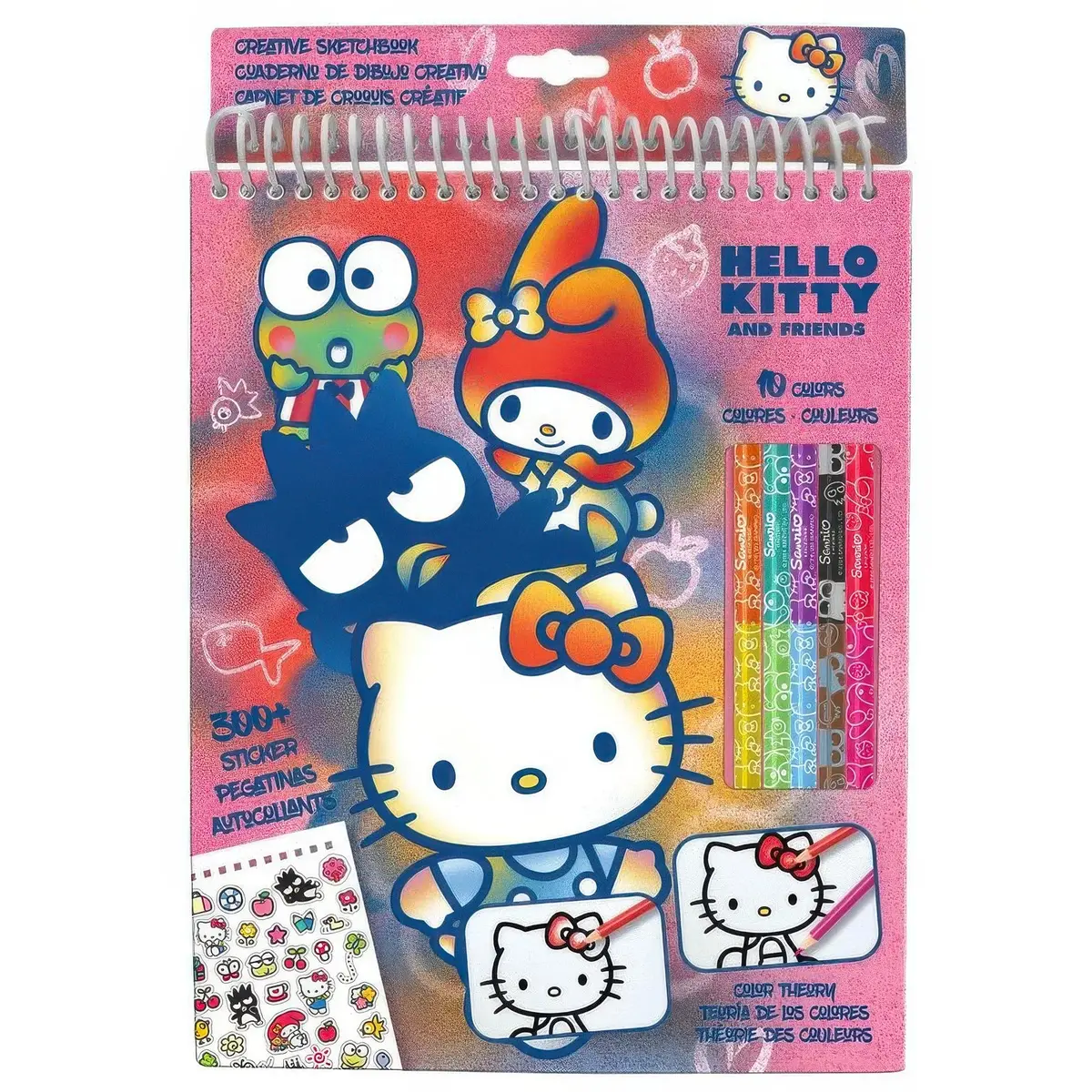 Hello Kitty Creative Colouring Sketchbook 1