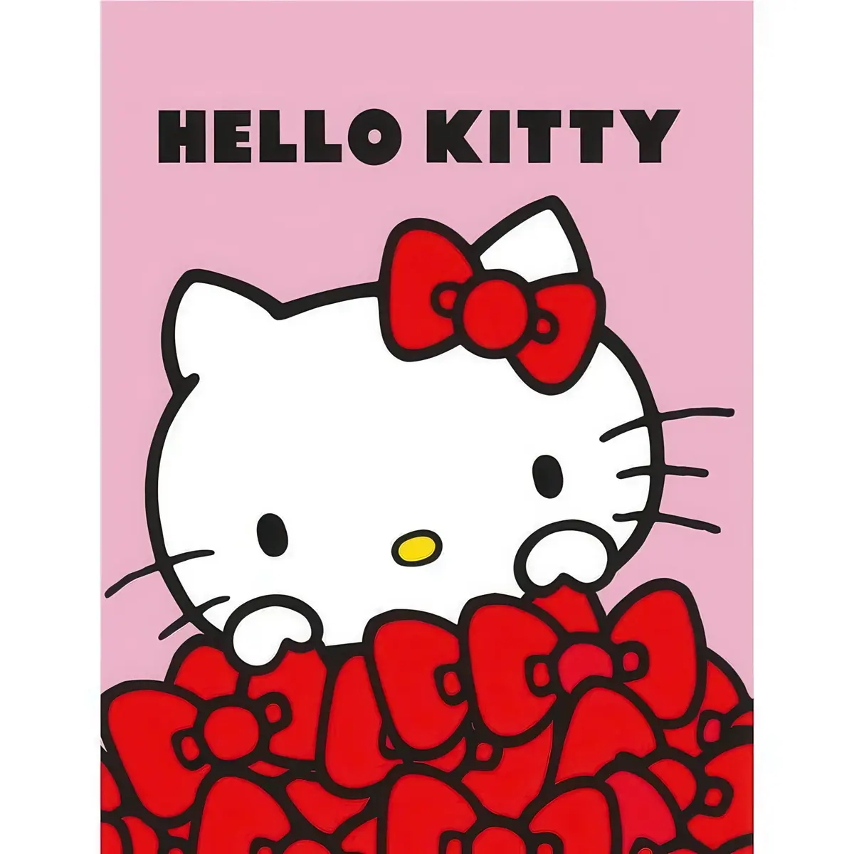 Hello Kitty Flannel Blanket 130X160cm 1